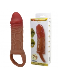 Реалистичная насадка на член Peirre - 15,5 см. - Baile - в Энгельсе купить с доставкой