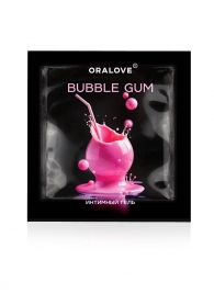 Саше съедобной оральной смазки OraLove с ароматом бабл-гам - 3 гр. - Биоритм - купить с доставкой в Энгельсе