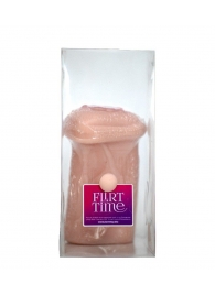 Телесный мастурбатор-вагина с фигурками на поверхности - LOVETOY (А-Полимер) - в Энгельсе купить с доставкой