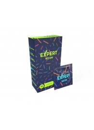 Светящиеся в темноте презервативы Expert Neon - 15 шт. - Expert - купить с доставкой в Энгельсе
