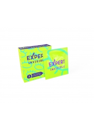 Ультратонкие презервативы Expert Invisible - 3 шт. - Expert - купить с доставкой в Энгельсе