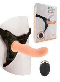 Женский вибрострапон со съемной насадкой и пультом ДУ - Erokay - купить с доставкой в Энгельсе