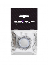 Круглое эрекционное кольцо с «ресничками» - Sextaz - в Энгельсе купить с доставкой