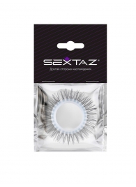 Круглое эрекционное кольцо с длинными «ресничками» - Sextaz - в Энгельсе купить с доставкой