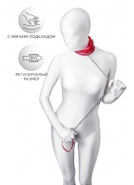 Красный ошейник с подкладкой из меха - ToyFa - купить с доставкой в Энгельсе
