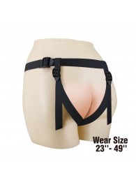 Черные трусики харнесс с платформой Caludio I - Baile - купить с доставкой в Энгельсе
