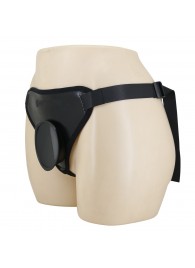 Черные трусики харнесс с платформой Caludio I - Baile - купить с доставкой в Энгельсе