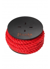 Красная веревка для шибари на катушке - 5 м. - Pecado - купить с доставкой в Энгельсе