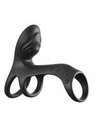 Черная насадка на пенис Ultimate Couples Cage Pro - Pipedream - в Энгельсе купить с доставкой