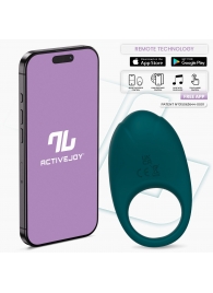 Зеленое интерактивное виброкольцо Ringo - Intoyou - в Энгельсе купить с доставкой