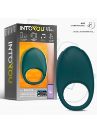Зеленое интерактивное виброкольцо Ringo - Intoyou - в Энгельсе купить с доставкой