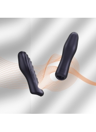 Сливовая силиконовая насадка на пенис с подхватом Manwan Ryzer - Manwan - в Энгельсе купить с доставкой