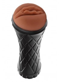 Коричневый мастурбатор-вагина Marly - Dream Toys - в Энгельсе купить с доставкой