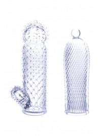 Набор из 2 прозрачных насадок на член Seductive Tickler Sleeves - NMC - в Энгельсе купить с доставкой