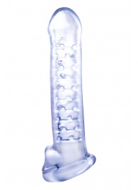 Прозрачная насадка-удлинитель Stretchy Touch - 18 см. - NMC - в Энгельсе купить с доставкой