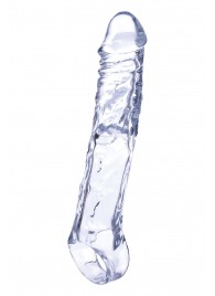 Прозрачная насадка-удлинитель Length Enhancer с подхватом - 22,3 см. - NMC - в Энгельсе купить с доставкой