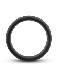 Черное эрекционное кольцо Silicone Go Pro Cock Ring - Blush Novelties - в Энгельсе купить с доставкой