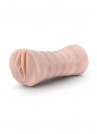 Телесный мастурбатор-вагина Ayumi с вибрацией - Blush Novelties - в Энгельсе купить с доставкой