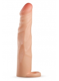 Телесная насадка-удлинитель Fortitude с подхватом - 17,7 см. - Blush Novelties - в Энгельсе купить с доставкой