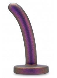 Фиолетовая насадка с гладкой поверхностью Surrender 4.75 Inch Beginner Pegging Dildo - 12 см. - Blush Novelties - купить с доставкой в Энгельсе