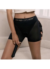 Трусики-шорты для фиксации насадок Strap-on-me Harness Lingerie Halo - size M - Strap-on-me - купить с доставкой в Энгельсе