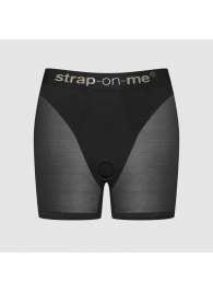 Трусики-шорты для фиксации насадок Strap-on-me Harness Lingerie Halo - size M - Strap-on-me - купить с доставкой в Энгельсе