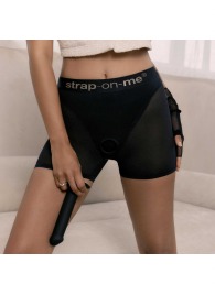 Трусики-шорты для фиксации насадок Strap-on-me Harness Lingerie Halo - size L - Strap-on-me - купить с доставкой в Энгельсе