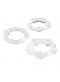 Набор из 3 эрекционных прозрачных колец - Boys of Toys - в Энгельсе купить с доставкой