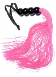 Розовая силиконовая плеть - 35,5 см. - Boys of Toys - купить с доставкой в Энгельсе