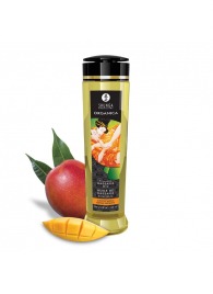 Массажное масло для тела Luscious Mango с ароматом манго - 240 мл. - Shunga - купить с доставкой в Энгельсе