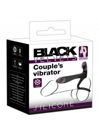 Черная насадка на член с вибрацией Couple’s Vibrator - Orion - в Энгельсе купить с доставкой