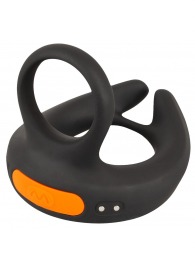 Черный вибростимулятор мошонки RC Scrotum Stimulator with Vibration - Orion - в Энгельсе купить с доставкой