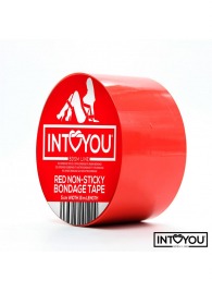 Красный скотч для фиксации Non-Sticky Bondage Tape - 15 м. - Intoyou - купить с доставкой в Энгельсе