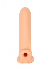 Телесный фаллоудлинитель Titan - 16,5 см. - Lola Games - в Энгельсе купить с доставкой