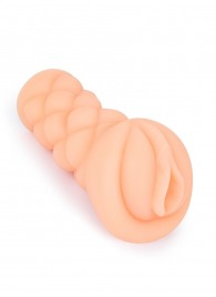 Телесный мастурбатор-вагина с вибропулей и эрекционными кольцами в комплекте - Sexy Girl - в Энгельсе купить с доставкой