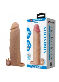 Телесная насадка на пенис Xerxes - 22 см. - Baile - в Энгельсе купить с доставкой