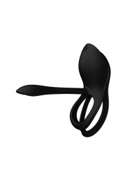 Черное эрекционное виброкольцо Bayek с пультом ДУ - Zalo - в Энгельсе купить с доставкой