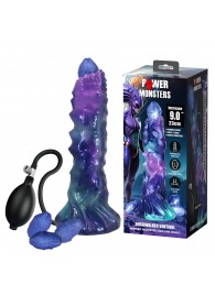 Фиолетовый яйцеродящий фаллоимитатор Duskwalker Sentinal на присоске - 22,4 см. - Baile - купить с доставкой в Энгельсе