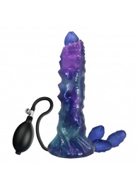 Фиолетовый яйцеродящий фаллоимитатор Duskwalker Sentinal на присоске - 22,4 см. - Baile - купить с доставкой в Энгельсе