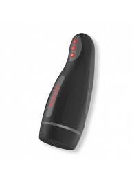 Черный автоматический мастурбатор с управлением через приложение - Oninder - в Энгельсе купить с доставкой