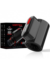 Черный автоматический мастурбатор с режимами поступательных движений и ротации - JAMYJOB - в Энгельсе купить с доставкой