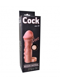 Фаллоудлинитель с кольцом COCK size M - 15 см. - LOVETOY (А-Полимер) - в Энгельсе купить с доставкой