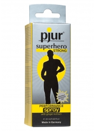 Спрей-пролонгатор длительного действия pjur SUPERHERO Strong Spray - 20 мл. - Pjur - купить с доставкой в Энгельсе