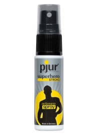 Спрей-пролонгатор длительного действия pjur SUPERHERO Strong Spray - 20 мл. - Pjur - купить с доставкой в Энгельсе