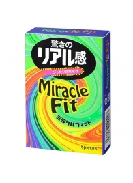 Презервативы Sagami Xtreme Miracle Fit - 5 шт. - Sagami - купить с доставкой в Энгельсе