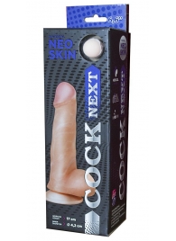 Фаллоимитатор COCK NEXT 6  с подошвой-присоской - 17 см. - LOVETOY (А-Полимер)