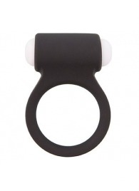 Чёрное эрекционное виброкольцо LIT-UP SILICONE STIMU RING 3 BLACK - Dream Toys - в Энгельсе купить с доставкой