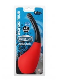 Анальный душ MENZSTUFF 310ML ANAL DOUCHE RED/BLACK - Dream Toys - купить с доставкой в Энгельсе