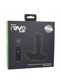 Чёрный перезаряжаемый массажёр предстательной железы NEXUS Revo Slim - Nexus Range - в Энгельсе купить с доставкой