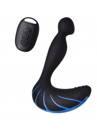 Чёрно-синий массажер простаты Erotist Third - Erotist Adult Toys - в Энгельсе купить с доставкой
